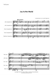 Joy To the World - sax quintet