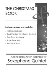 The Christmas Book - sax quintet pack / bundle